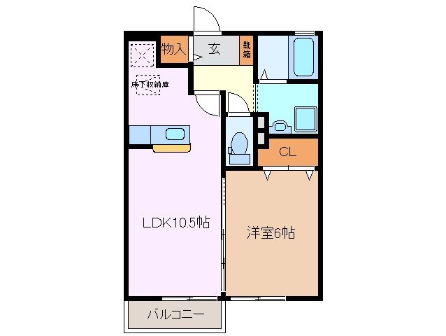 カモミールの物件間取画像