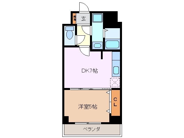 パースンＪの物件間取画像