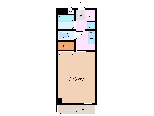 エスポワール生和の物件間取画像