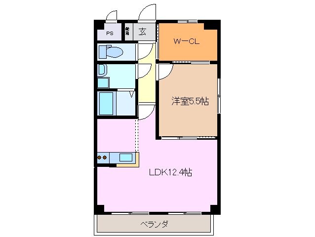 プランドールの物件間取画像