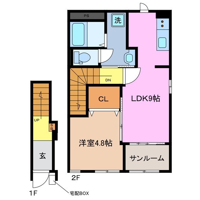 ブランシェの物件間取画像