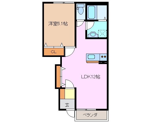 フェアリーの物件間取画像