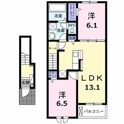 ひかりAの物件間取画像