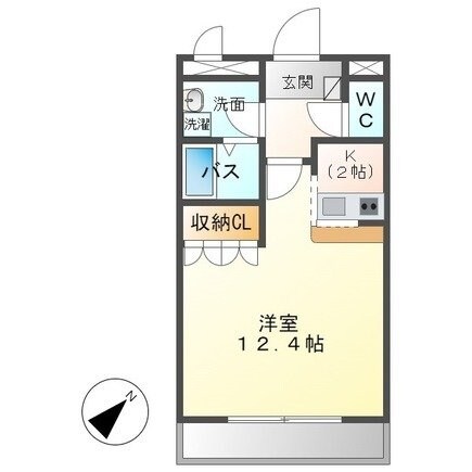 コンフォース西阿倉川の物件間取画像