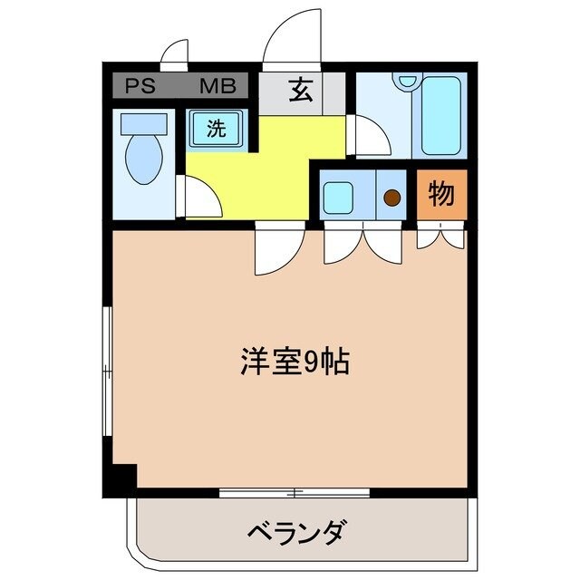 メゾンムツミ５０の物件間取画像