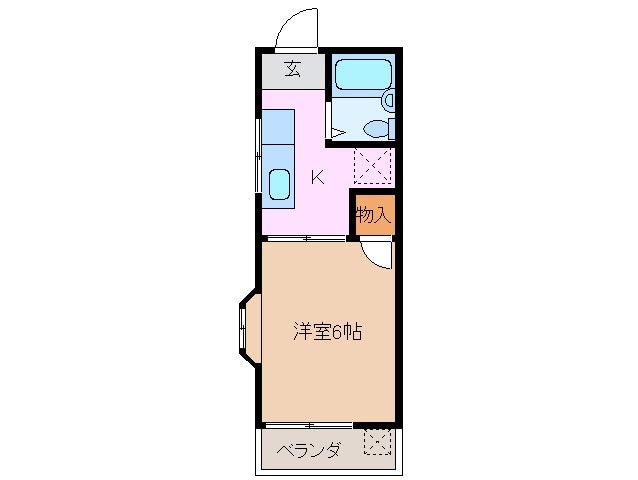 ヒルズ生桑町の物件間取画像