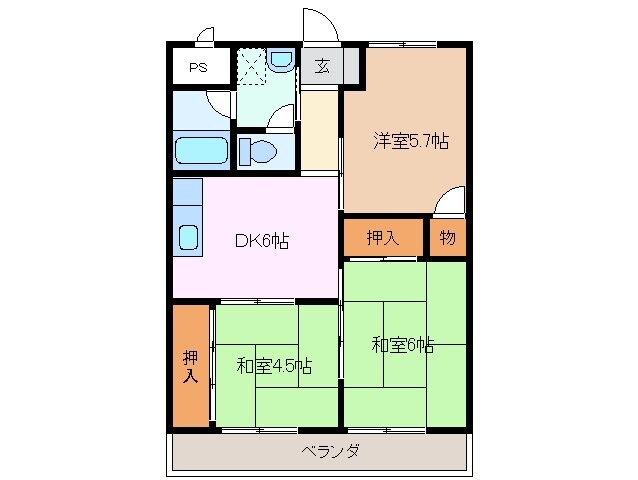 第三セントラルビルの物件間取画像