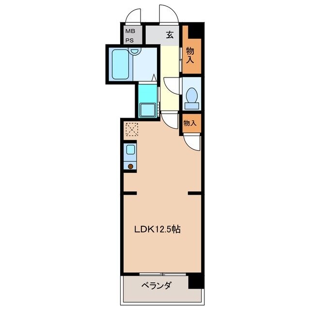 シティヴィラ中浜田の物件間取画像