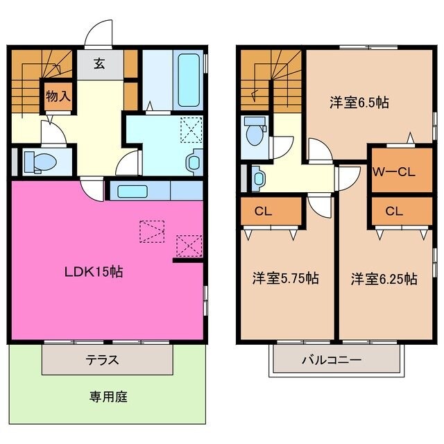 リビングタウン阿倉川　Jの物件間取画像