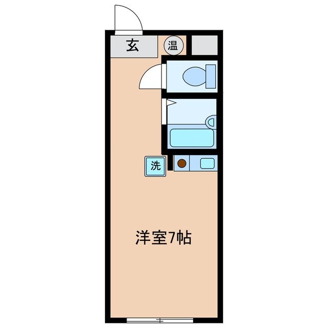 近鉄四日市駅 徒歩5分 2階の物件間取画像