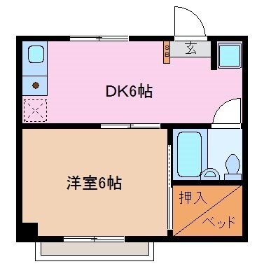 物件間取画像