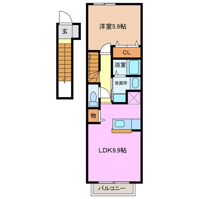 フルムーンの物件間取画像