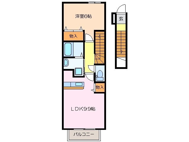 パラッツォの物件間取画像