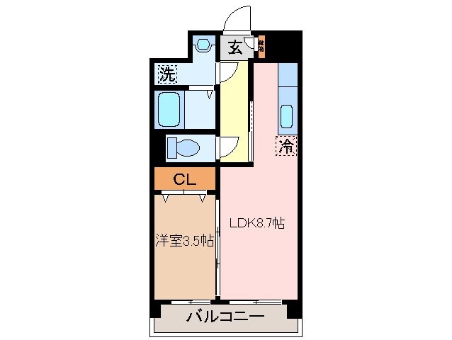 シンフォニー中町の物件間取画像