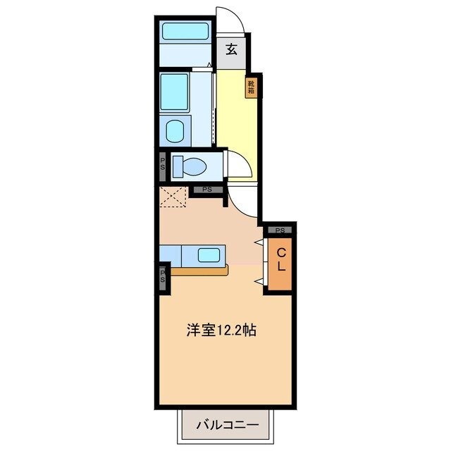 セレンディピティの物件間取画像