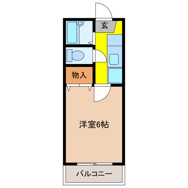 ピア・モトマチの物件間取画像