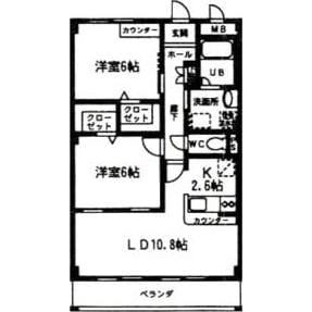 ウィステリア　弐番館の物件間取画像