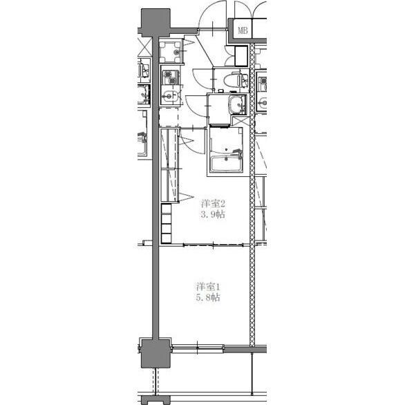 上社駅 徒歩10分 1階の物件間取画像