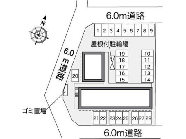 米野木駅 徒歩8分 1階の物件外観写真