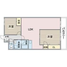 上社駅 徒歩12分 1階の物件間取画像