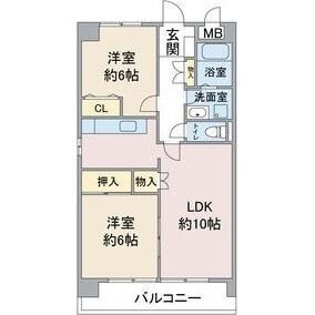 本郷駅 徒歩4分 11階の物件間取画像