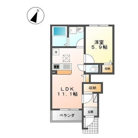 ジェントリーの物件間取画像