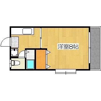 ＳＵＮハイツの物件間取画像