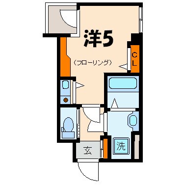 八景舎　東上野の物件間取画像
