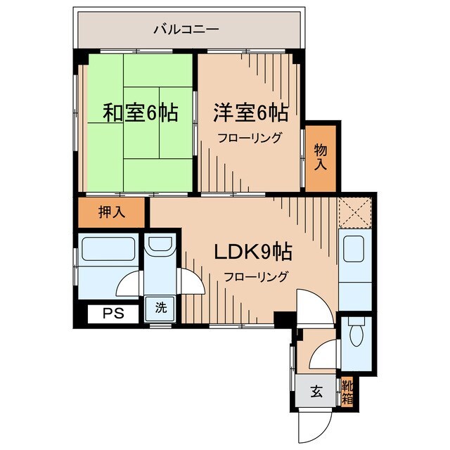 ミツワインパレスの物件間取画像