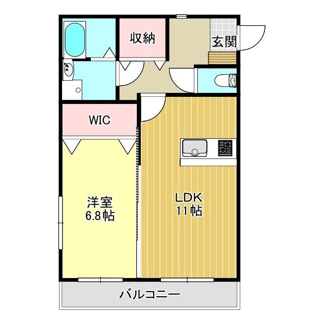 ラポール今沢の物件間取画像
