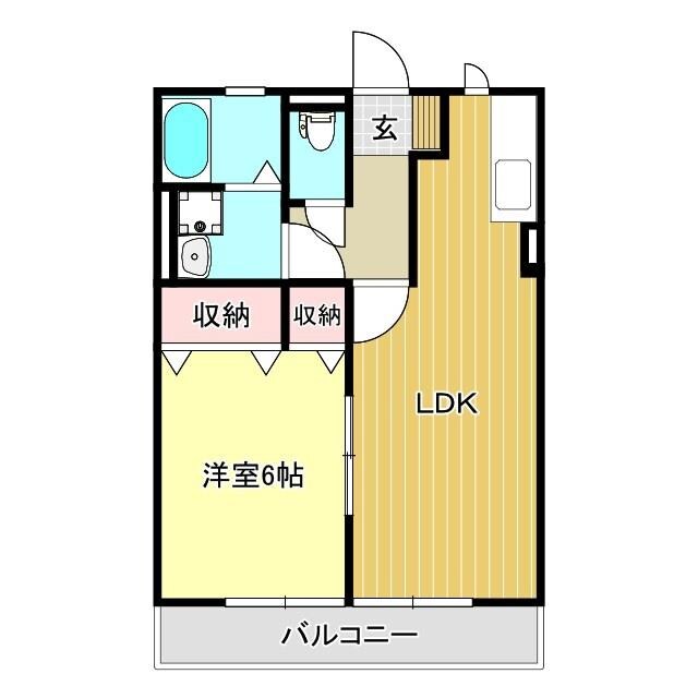 物件間取画像