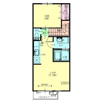 トレーフルⅢの物件間取画像