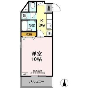 グリーンヒル２１の物件間取画像