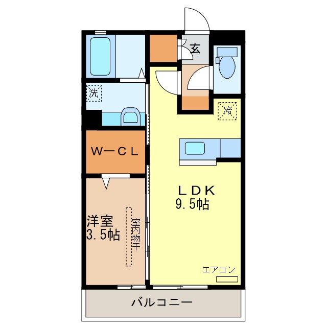 アーバンロックの物件間取画像