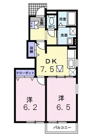 物件間取画像
