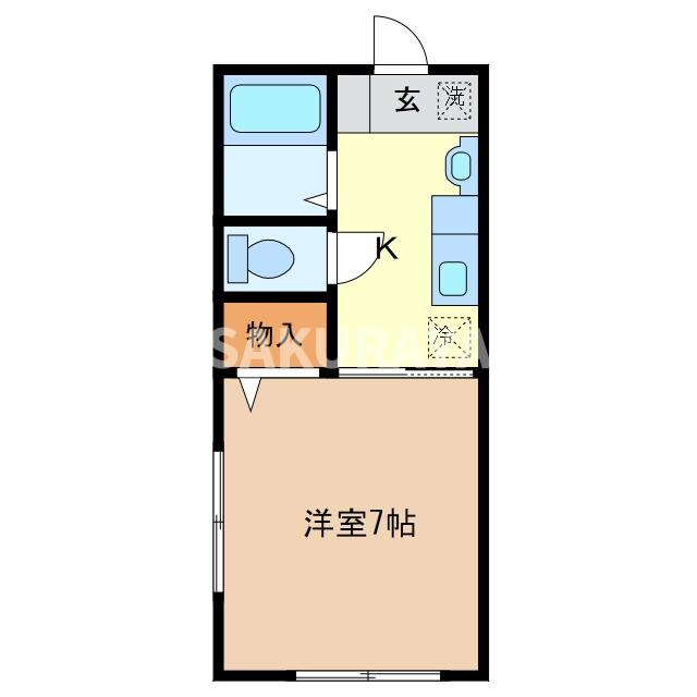 堀込レジデンスの物件間取画像