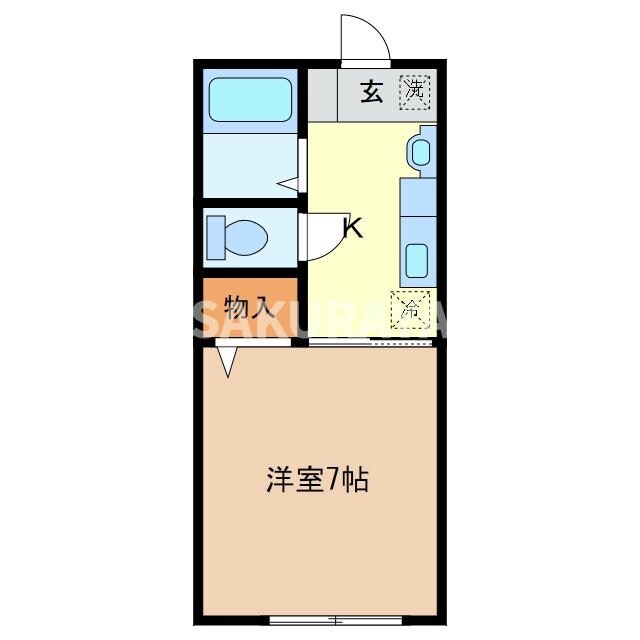 堀込レジデンスの物件間取画像