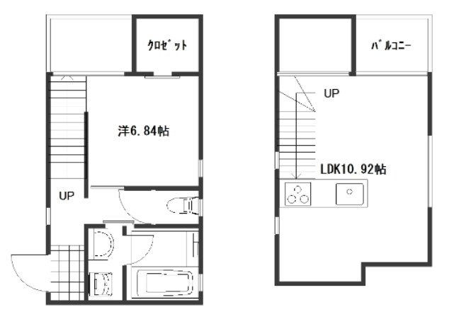 ミグ・ノンの物件間取画像