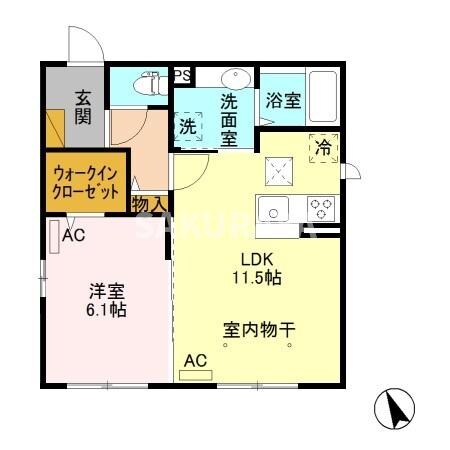 プレミアムの物件間取画像