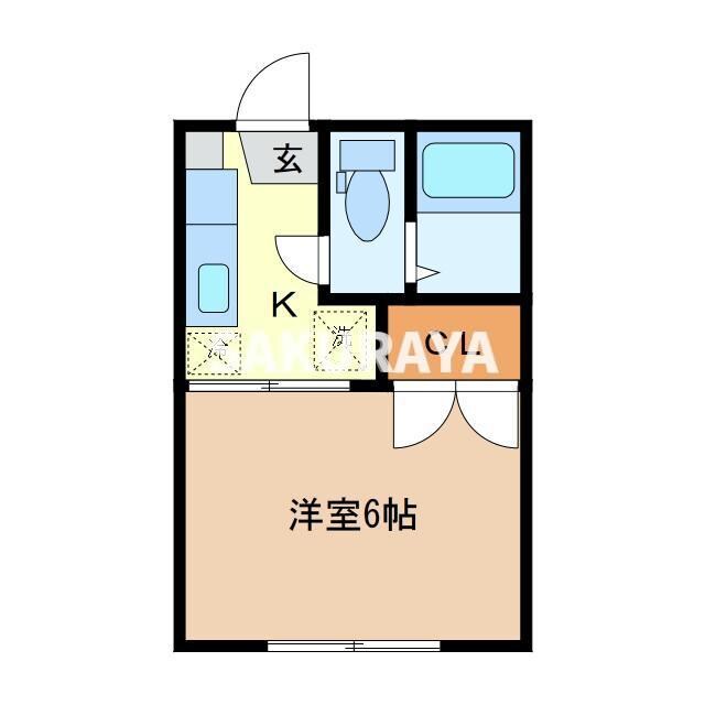 グリーンスメルの物件間取画像