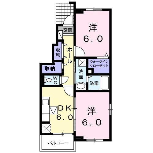 アセット詫間の物件間取画像