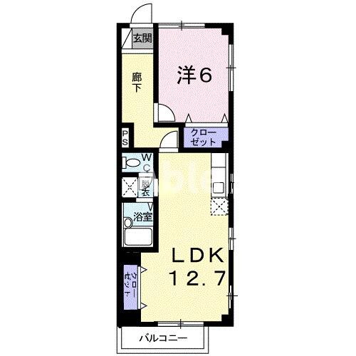 ＡＮＮＥＸーＭの物件間取画像