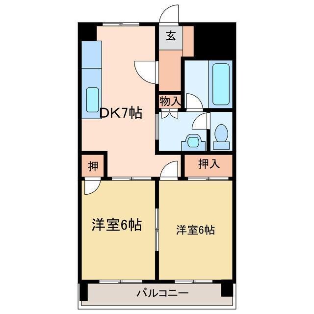 物件間取画像