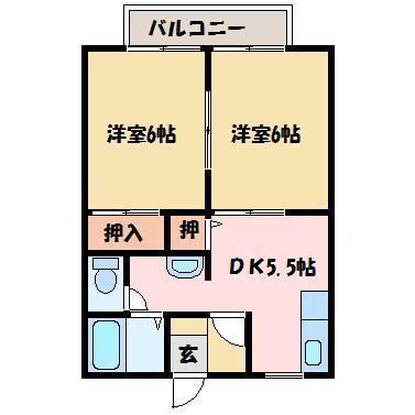 物件間取画像