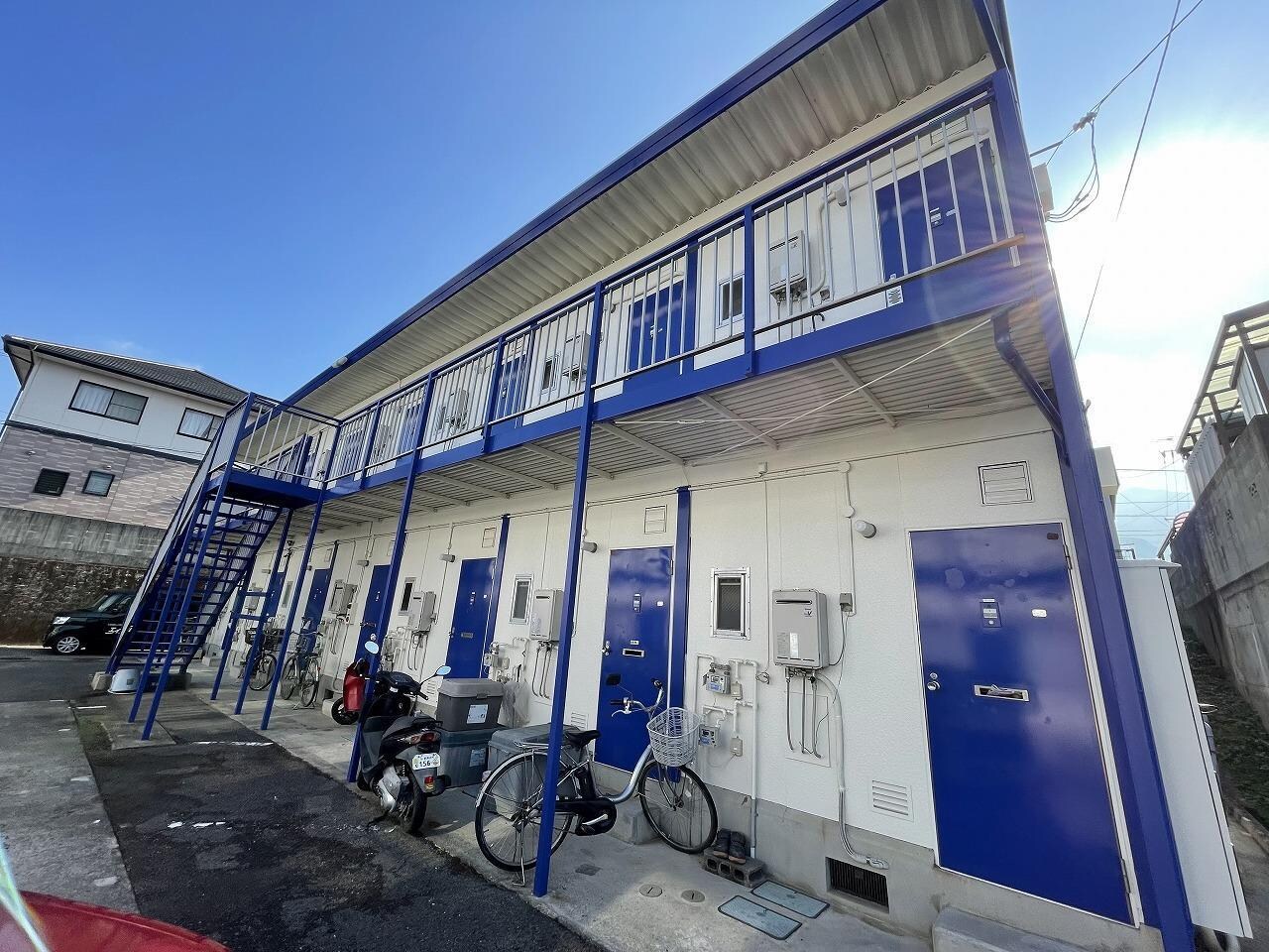 パナハイツカワサキの物件外観写真