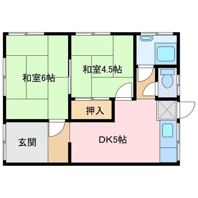 庄内町3丁目3-21貸家の物件間取画像