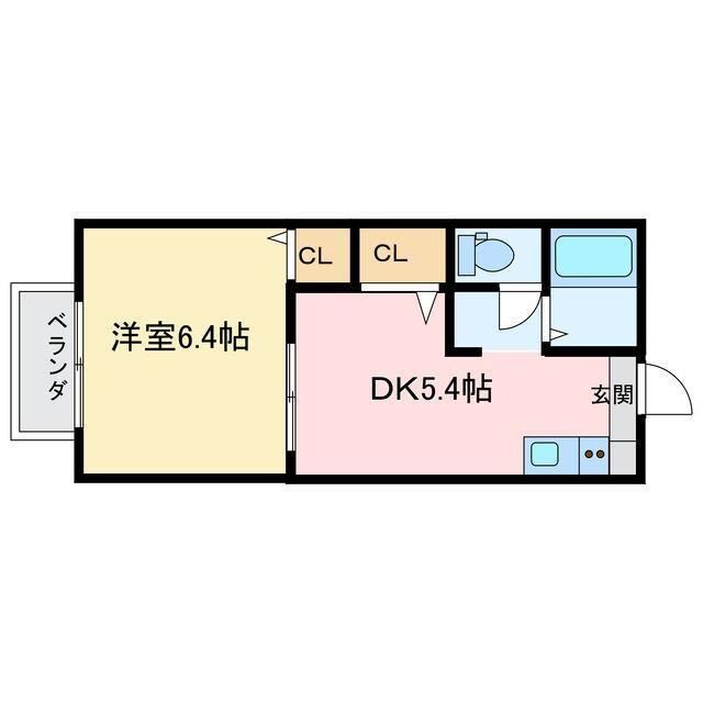 サンパレス庄内の物件間取画像