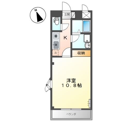 グリーンパレスの物件間取画像