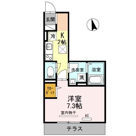 ポートサイドヴィラⅠの物件間取画像