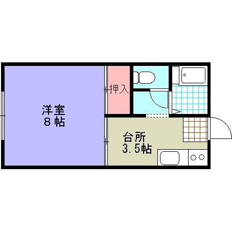 ＡＰムライの物件間取画像
